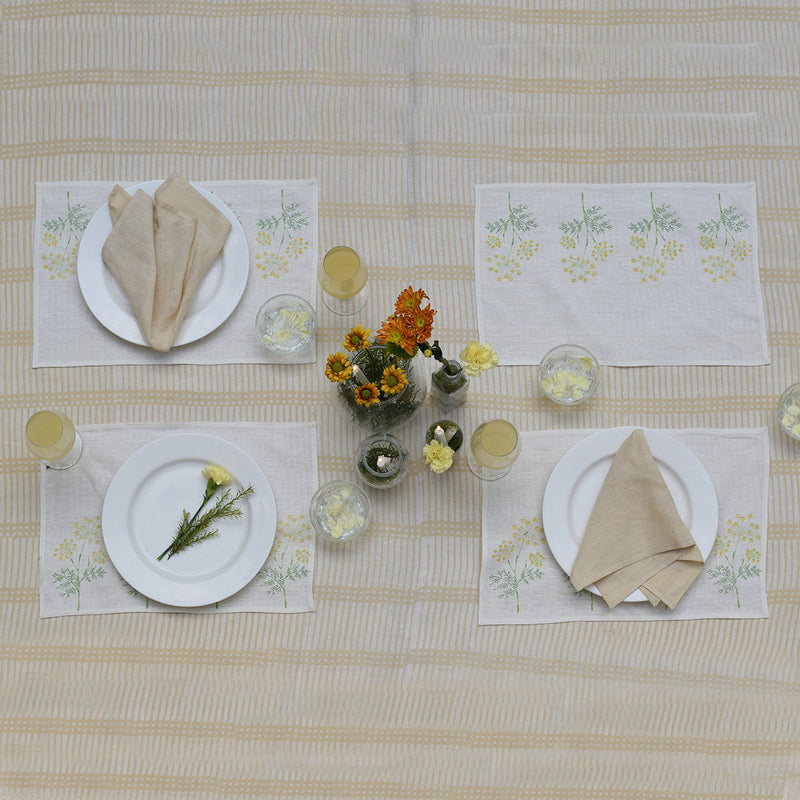 Linen Table Napkins | Plain | Set of 2 | Beige