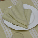 Linen Table Napkins | Plain | Set of 2 | Green