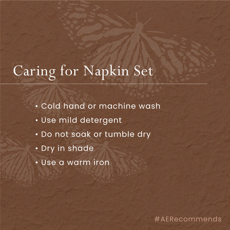 Linen Table Napkins | Plain | Set of 2 | Green
