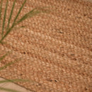 Jute Rug | Woven Design | Brown