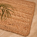 Jute Rug | Woven Design | Brown