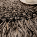 Jute Floor Rug | Woven Design | Grey