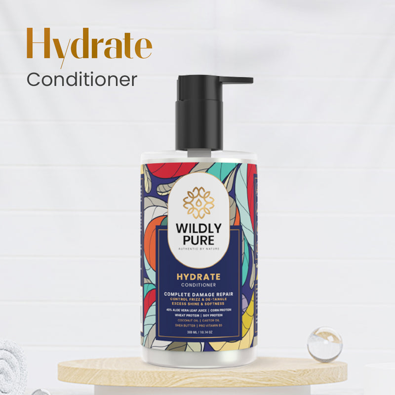 Hydrate Conditioner | Frizzy & Curly Hair | 300 ml