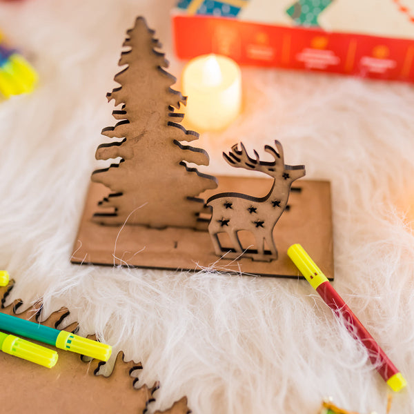 Diy Kits For Kids | Christmas Tree | Set of 7