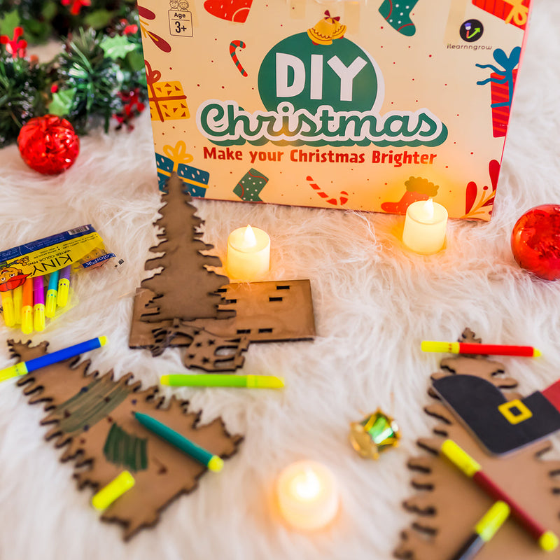 Diy Kits For Kids | Christmas Tree | Set of 7