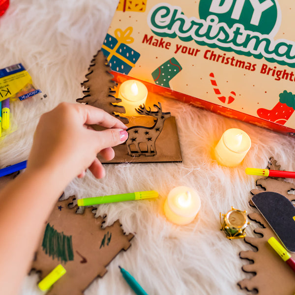 Diy Kits For Kids | Christmas Tree | Set of 7