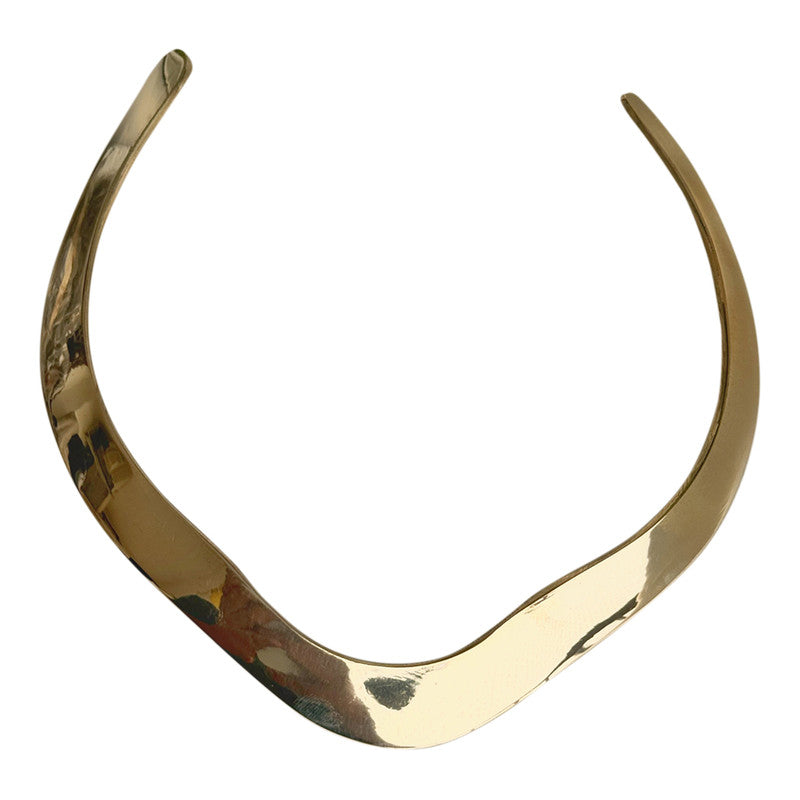 Brass Choker Necklace for Women | Gold Finish | Elysian