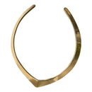 Brass Choker Necklace for Women | Gold Finish | Opulence