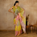 Linen Saree | Striped | Multicolour