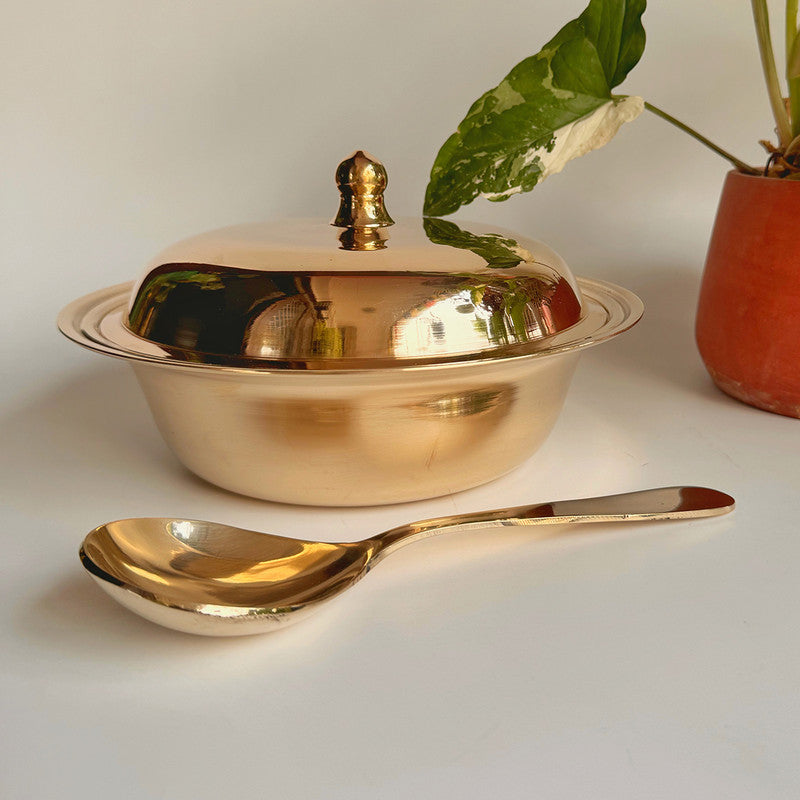 Bronze Serve Bowl | 8.5 Inch.