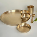 Kansa Thali Set | 12 inches | Set of 6