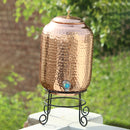 Copper Water Dispenser with Lid | 8 Litre