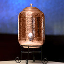 Copper Water Dispenser with Lid | 8 Litre