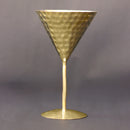 Brass Cocktail Glass Gift Box