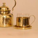 Brass Teapot Set | Golden