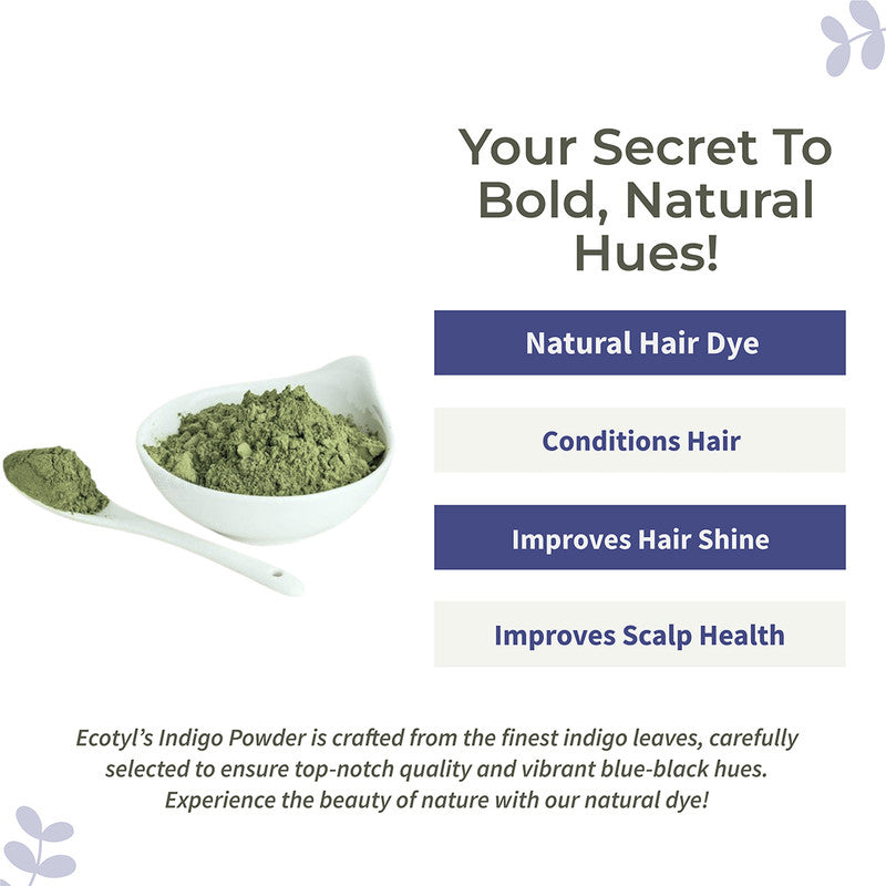 Indigo Powder | Neel Avuri | Natural Hair Dye | Hair Conditioning | 100 g