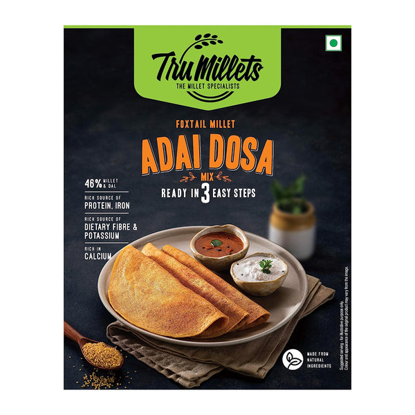 Keto Friendly Foxtail Millet Adai Dosa | 250 g | Pack of 2