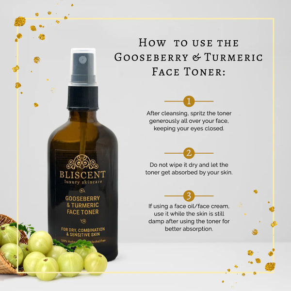 Gooseberry Turmeric Face Toner | 100 ml