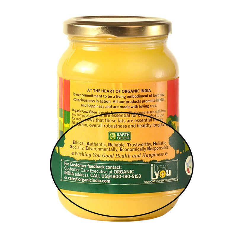 Cow Ghee | Rich Source of Fat-Soluble Nutrients | 500 ml