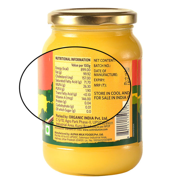 Cow Ghee | Rich Source of Fat-Soluble Nutrients | 500 ml