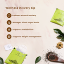 Natural Green Tea | 25 Tea Bags | Caffeine-free