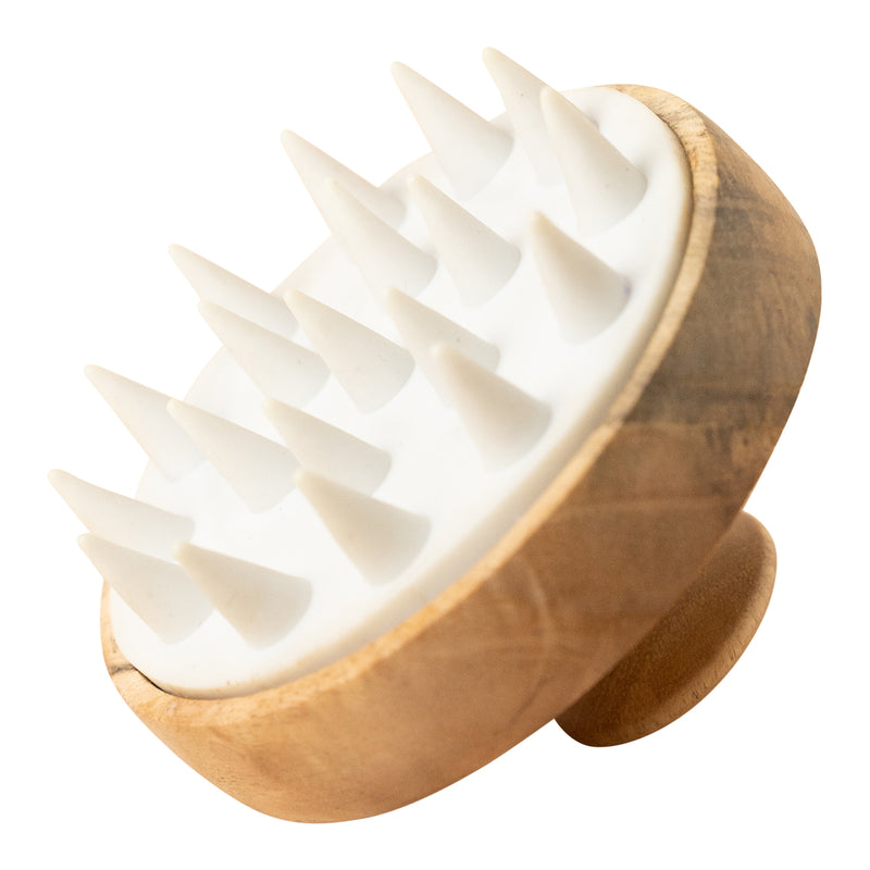 Mango Wood Shampoo Massager | Hair Massager