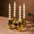 Metal Candle Holder | Golden