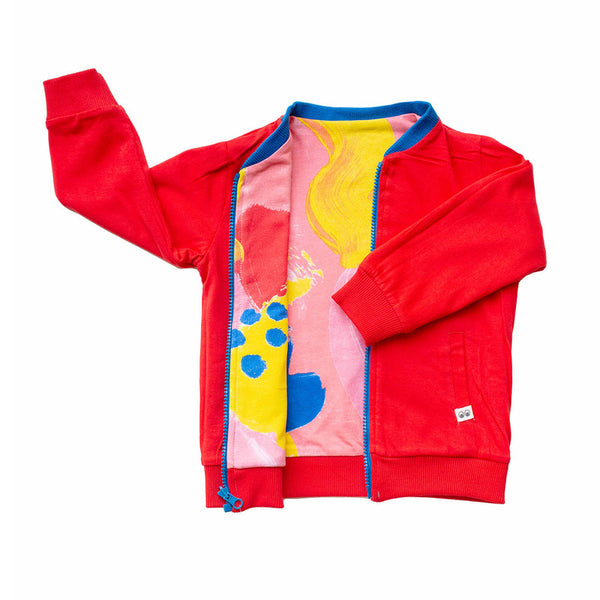 Cotton Reversible Jacket | Duoplay | Multicolour