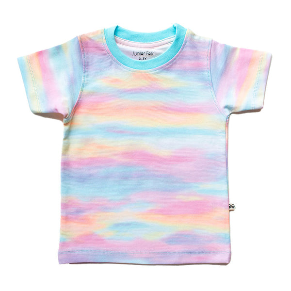 Cotton Slim Summer T-Shirt | Pastel Punch | Multicolour