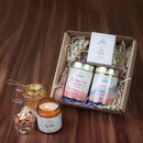Festive Gifts | Candle | Tea Pack | Nuts Pack | Set of 4