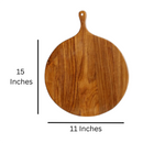 Wooden Chopping Board | Brown | 38 cm
