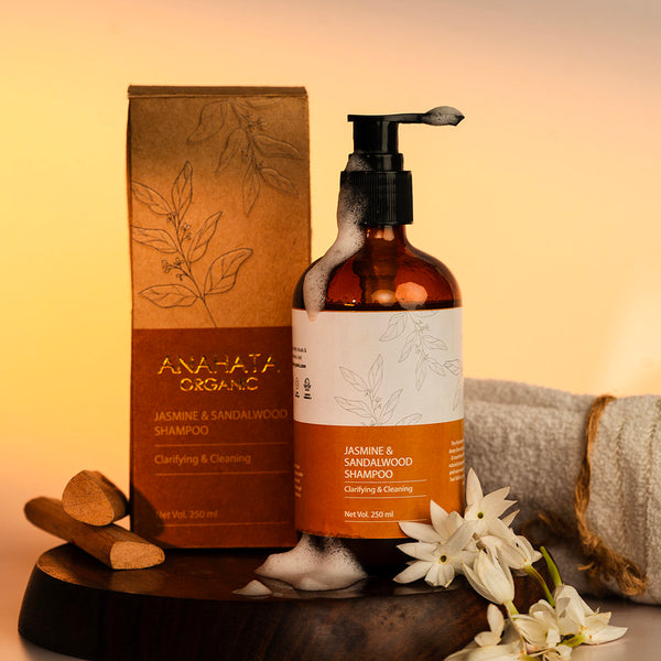 Shampoo | Jasmine & Sandalwood | Clarifying & Cleansing | 250 ml