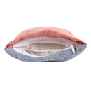 Meditation Eye Pillow | Lavender & Flaxseed Filling | Reversible | Red & Blue | 23 cm