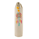 Cotton Yoga Mat Bag | Dream Catcher Design | Beige | 74 cm