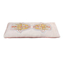 Meditation Eye Pillow | Hamsa Embroidered | Beige | 23 cm