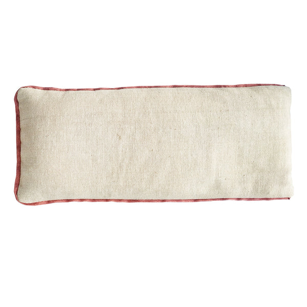 Meditation Eye Pillow | Hamsa Embroidered | Beige | 23 cm