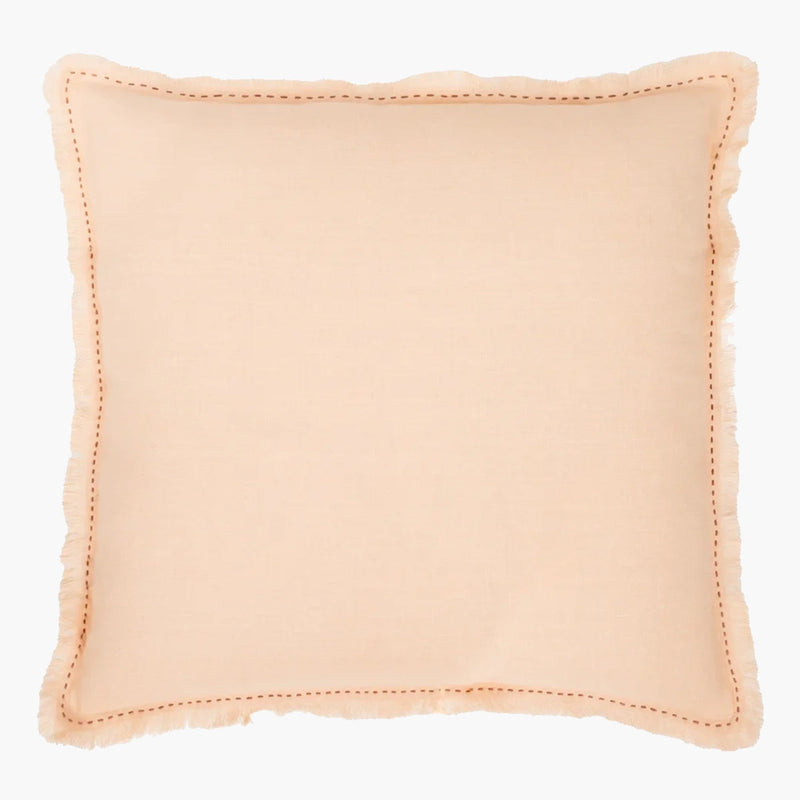 Pure Linen Cushion Cover | Solid Design | Clay Caffeine