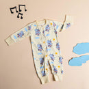 Organic Cotton Baby Onesie | Hippo & Sun Design | Yellow