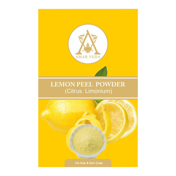 Herbal Lemon Peel Powder For Face Cleanser & Skin Whitening