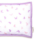 Newborn Baby Gift Set | Blanket & Pillow Set | Butterfly Print | Purple.