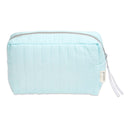 Organic Cotton Baby Organiser Pouch | for Toiletries | Blue.