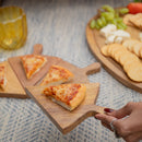 Wooden Pizza Slice Shaped Platter - Set of 2