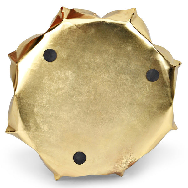 Metal Lotus Urli | Gold