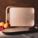 Wooden Serving Tray | Brown | 35 inches
