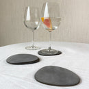 Glass Table Coasters | Brown | Set of 4