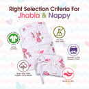 Organic Cotton Baby Jabla | White | Pack of 3