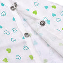 Organic Cotton Baby Jabla & Nappy Set | White | Pack of 3