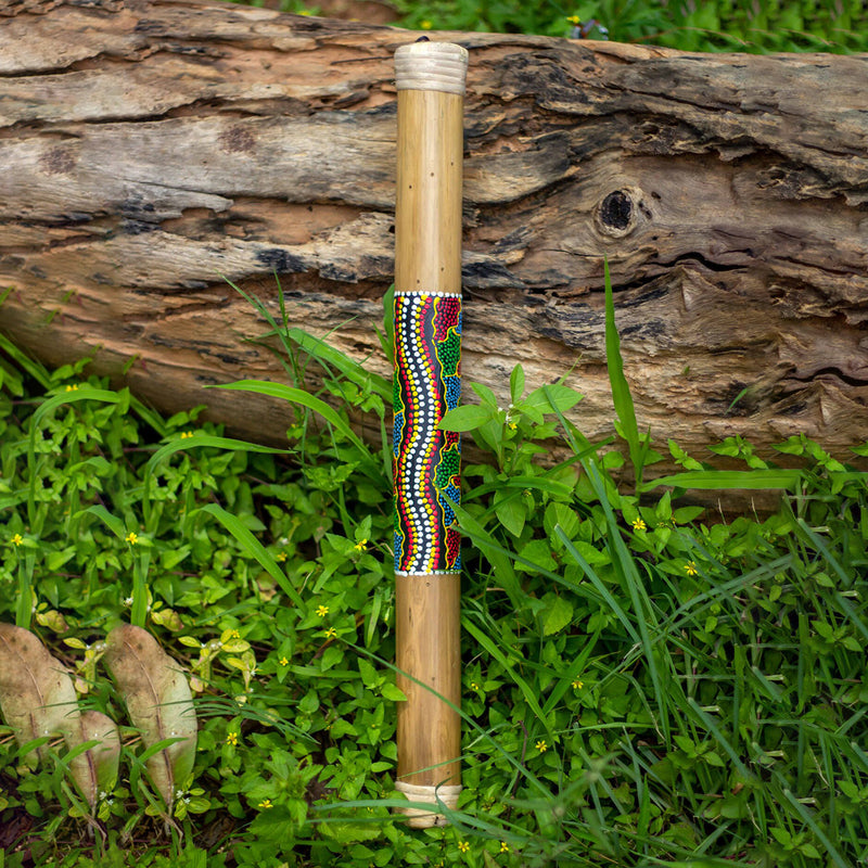 Bamboo Rain Stick | Sound Healing Essentials | Multicolour | 50 cm