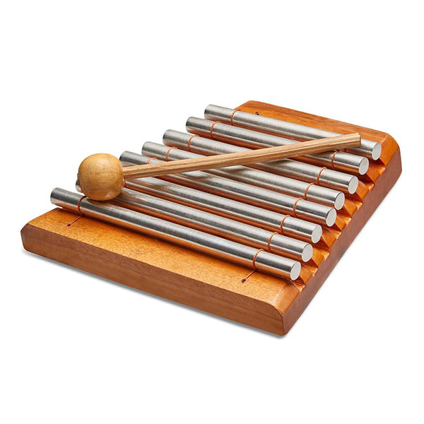 Mini Xylophone Instrument | Sound Healing Essentials | 8 Keys | Multicolour | 16 cm