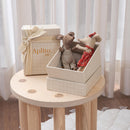 Soft Toy for Baby & Kids | Mouse Set | Brown & Beige.